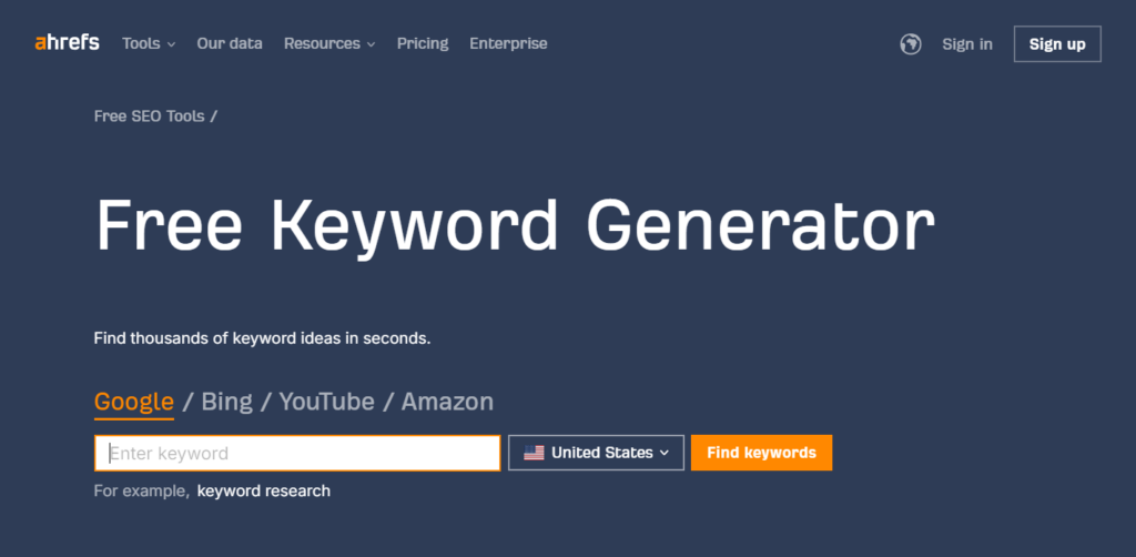 Keyword Research