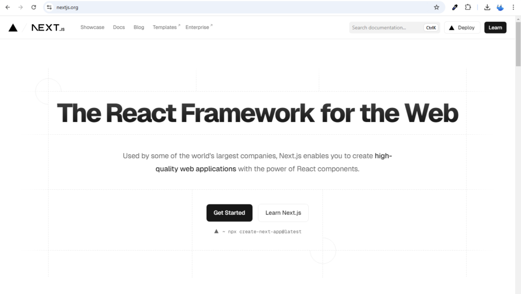 Next.js Framework