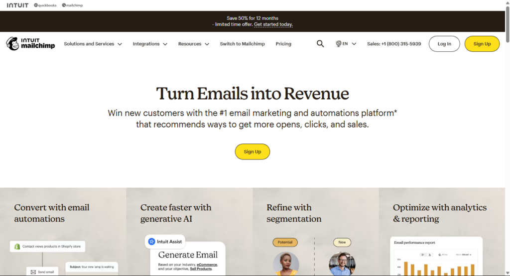 MAILCHIMP FOR EFFECTIVE EMAIL MARKETING
